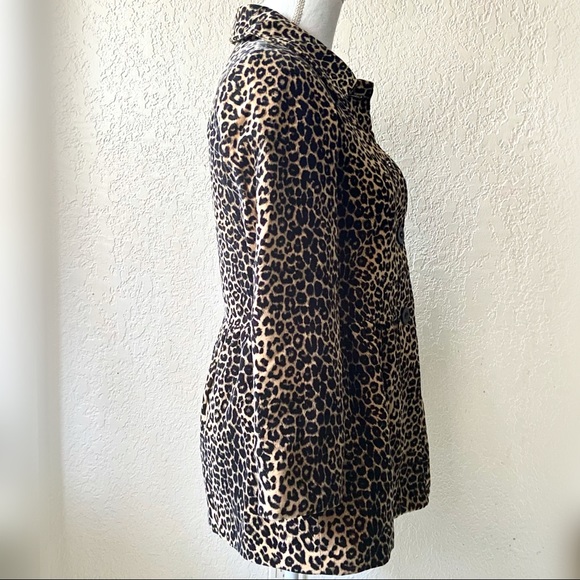 Girls Animal Print Dress Coat Sz 10-12 - Picture 4 of 15